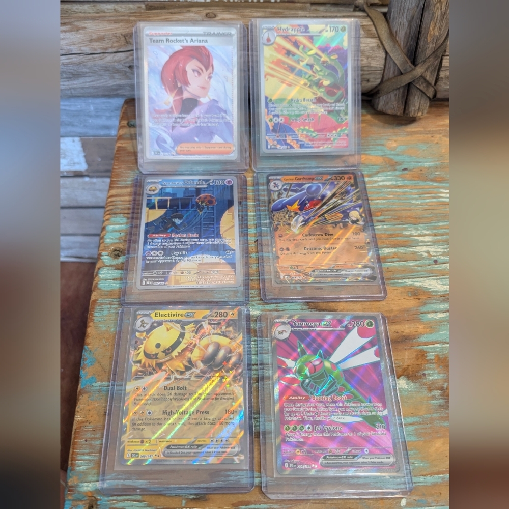 Pokemon Destined Rivals Rare Ex Bundle Including Team Rockets Ariana 237 - Picture 14 of 14